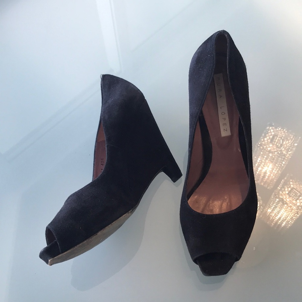 Pura Lopez shoes black size 10.5